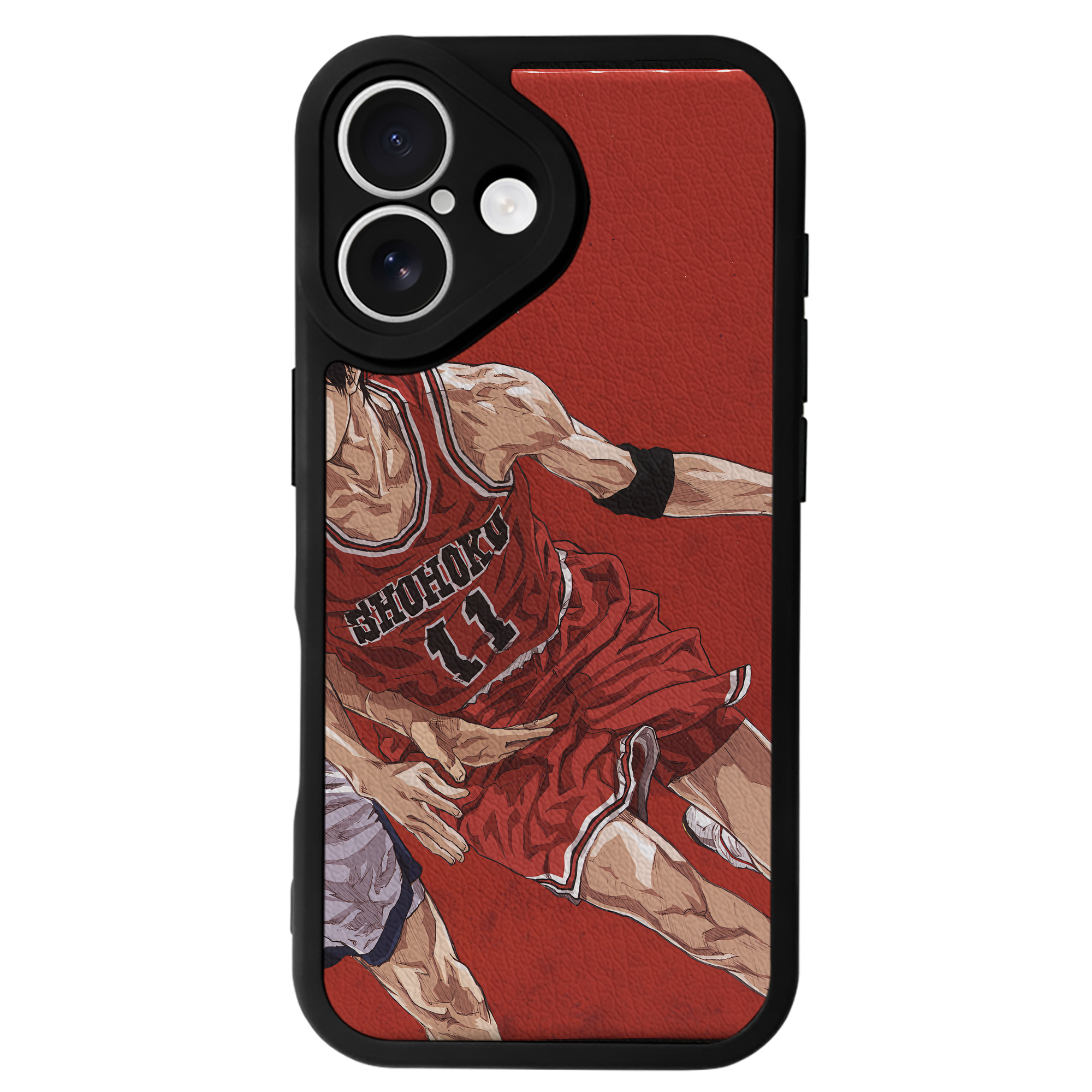 （画像用） SLAM DUNK／スラムダンク 【iPhone 16シリーズ対応】シリコンスマホケース（レザー調） 材質：シリコン